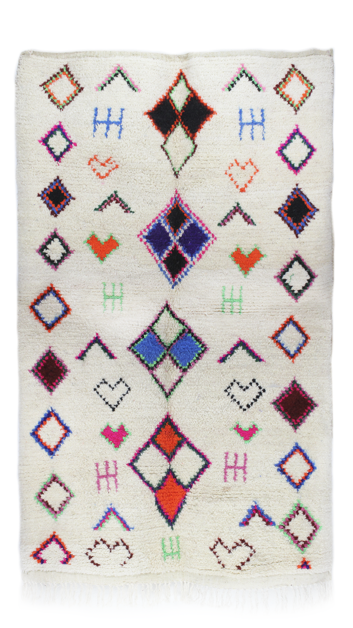 luke-angels - Teppich - Azilal - Azilal - Marokkanischer Berber Teppich - 220 x 142