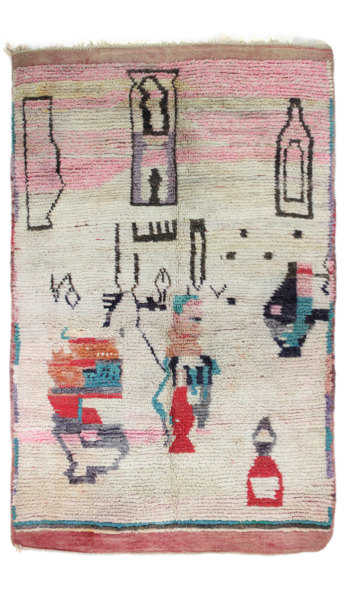 Alt Boujaad - Marokkanischer Berber Teppich - 200 x 130