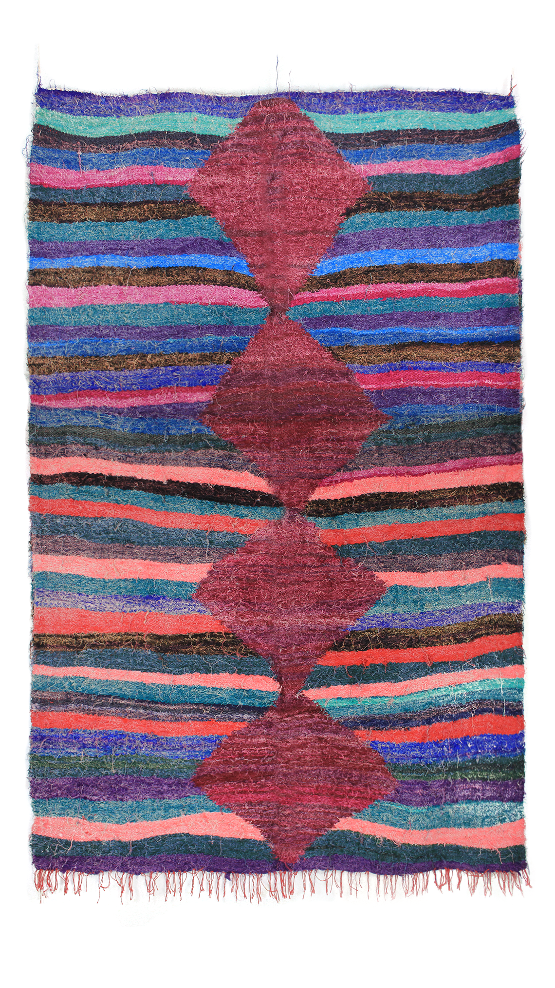 Kelim - Marokkanischer Berber Teppich - Beidseitig - 245 x 160